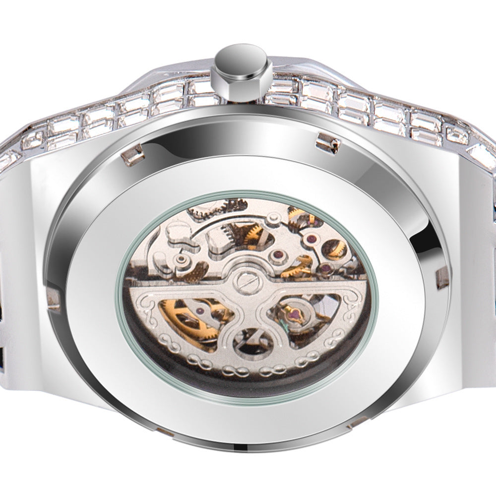 ⌚ Swiss Mechanical Gold-Plated Watch – Precision Meets Prestige